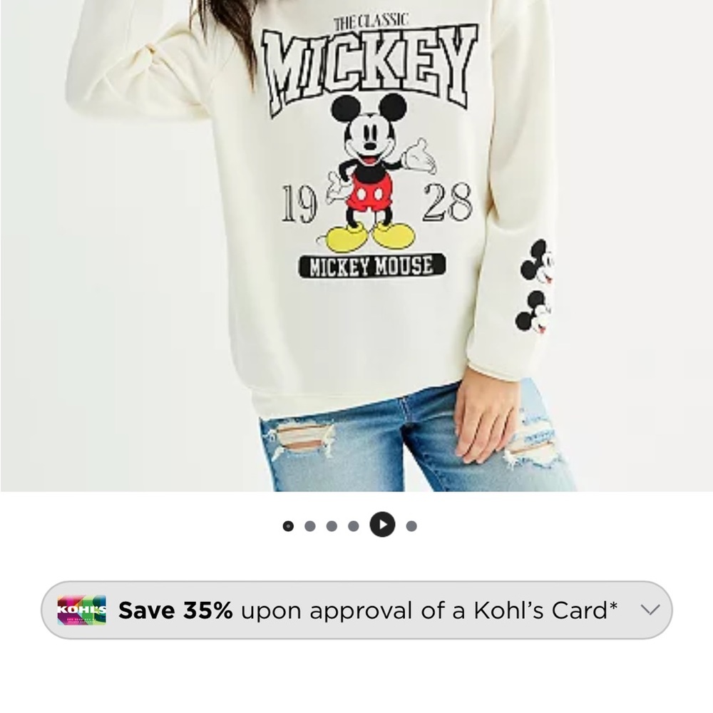 Mickey sweatshirt